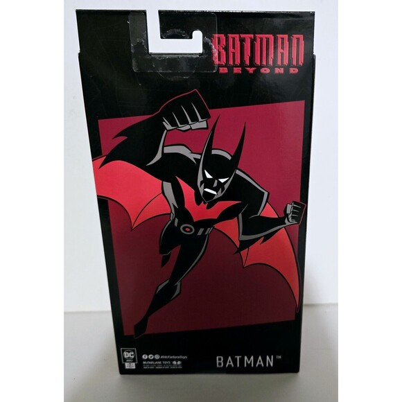 McFarlane Toys DC Multiverse Batman Beyond Batman 6" Gold Label Platinum Edition - Picture 9 of 11